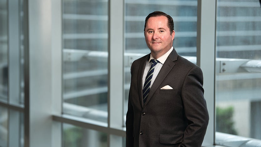 Photograph of Dr. Ronan Kelly at Baylor Scott and White Sammons Cancer Center