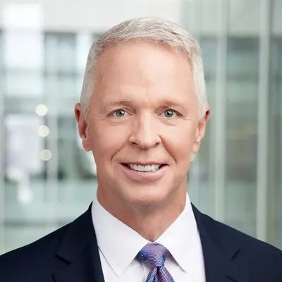 Portrait of Mike Sanborn, chief growth officer at Baylor Scott & White Health