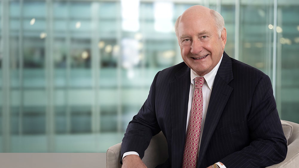 Mike Barnett of Baylor Scott & White Dallas Foundation in a professional portrait