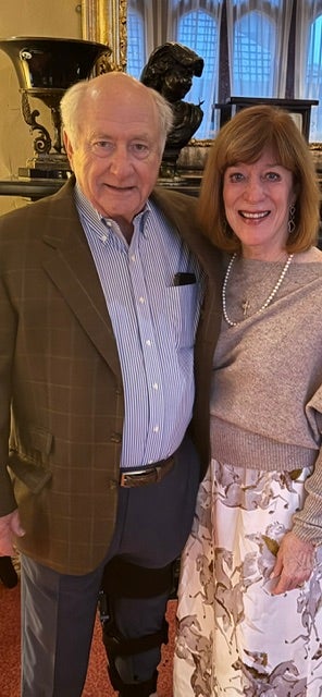 Mike and Susie Barnett smiling together